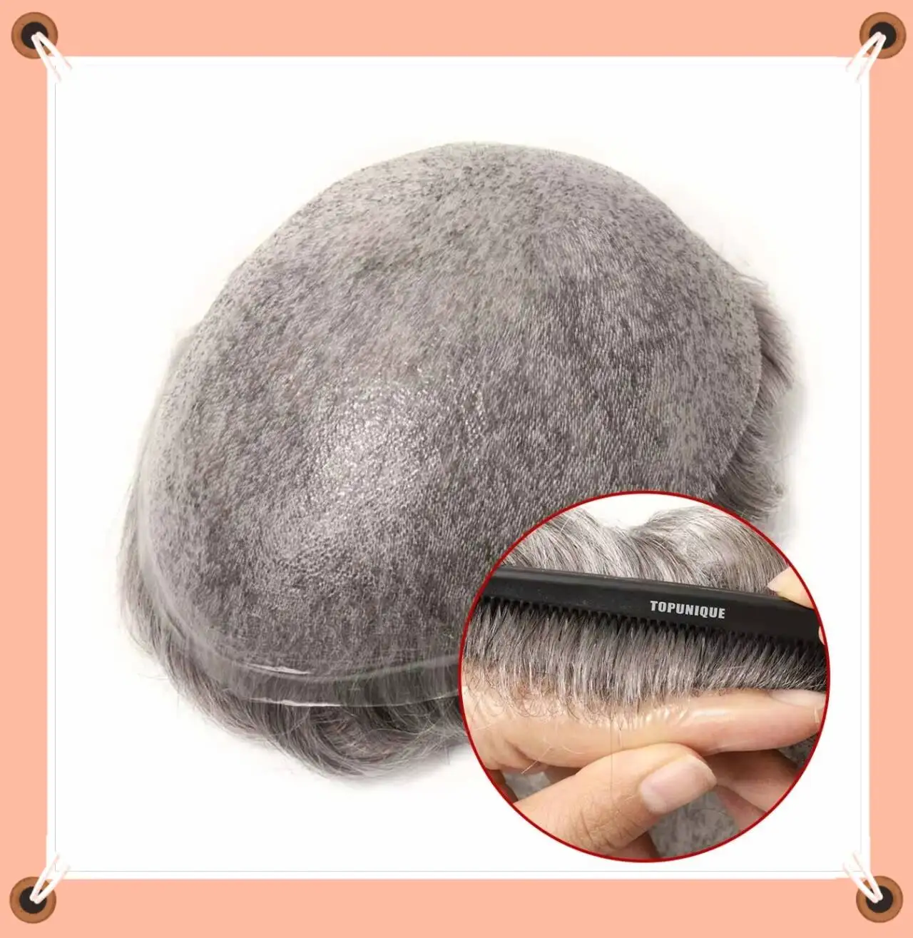 

TUS01-K 0.04мм Ультратонкая система волос на основе тонкой кожи, мужская накладка для волос с одинарным узлом, 0.04мм Супертонкая система волос на основе тонкой кожи, индийские волосы Реми из натурального человеческого волоса