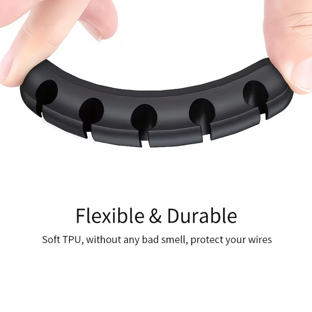 2PC Cable Organizer, Cable Organizer for Fixing Wires And Data Cables Without Punching Holes, Wire Clips, Network Cable Clamps view 4