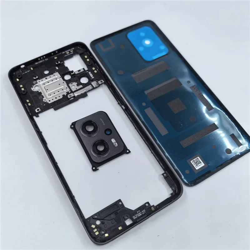 Full Housing for Xiaomi Poco X4 GT 5G Back Cover+Middle Frame+Side Key+Camera Glass Lens