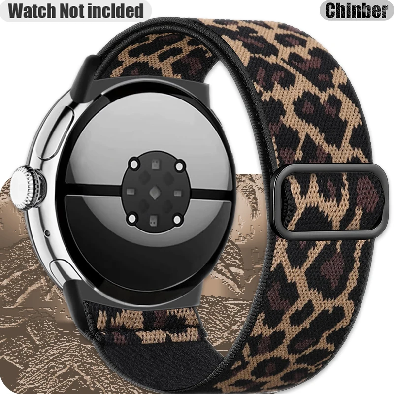 Bracelet en Nylon élastique pour montre Google Pixel, réglable, remplacement du bracelet de montre Google Pixel
