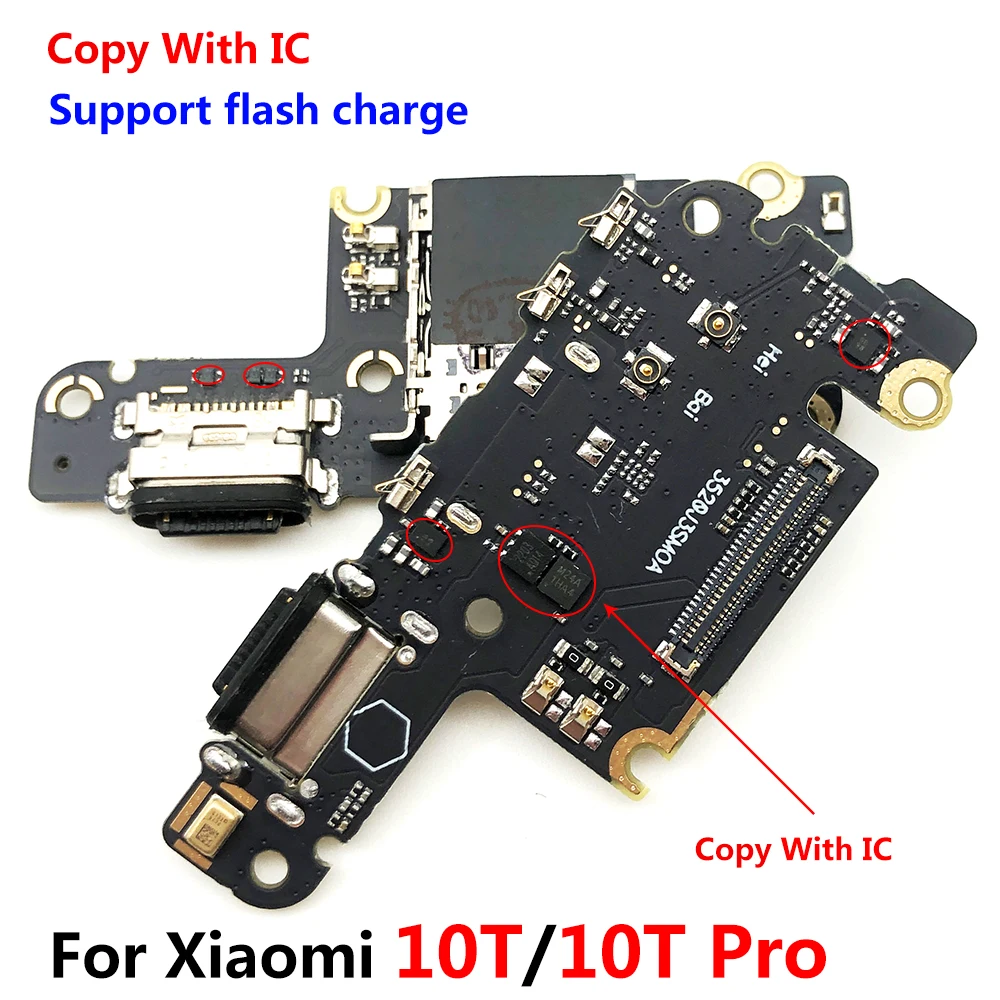 For Xiaomi Mi 10T / Mi 10T Pro Charger Board Flex USB Port Connector Dock Charging Flex Cable