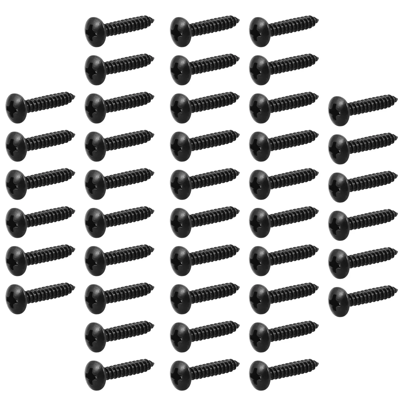 100Pcs Car Speaker Grille Screws Automotive Audio Trim Panel Screws Robust Metal Self Tapping Fasteners Vehicle Speaker Mounting