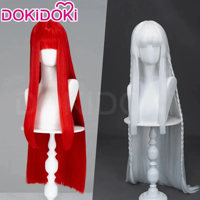 zz04zz12 بريجيتا تأثيري لعبة Metaphor: ReFantazio Cospaly DokiDoki النساء 80 سنتيمتر شعر مستعار طويل Hulkenberg قبعة مجانية