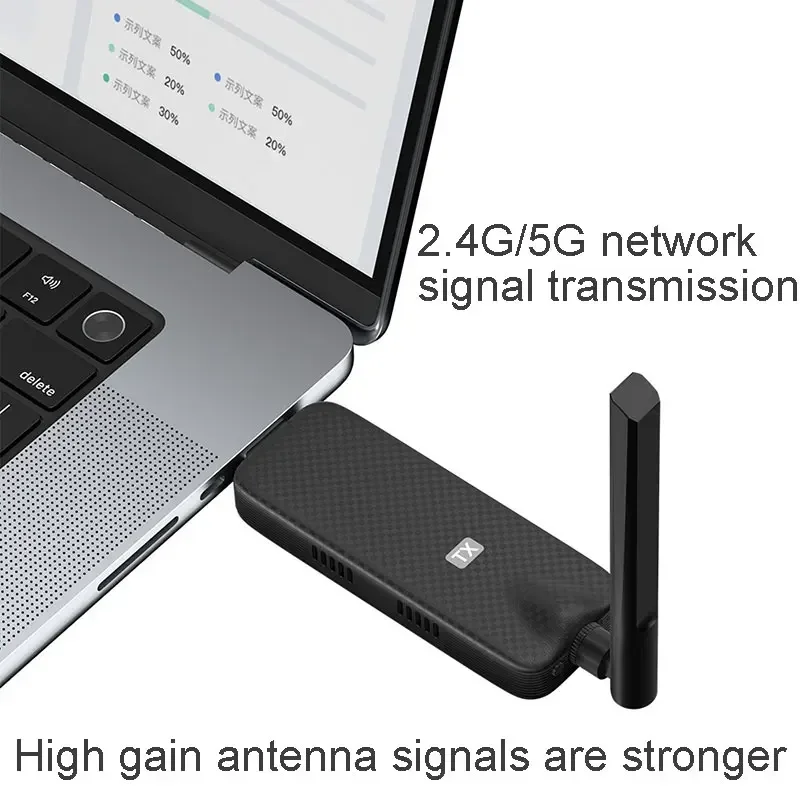50M Wireless HDMI-compatible Extender Video Transmitter Receiver Display Adapter for Iphone 15 Ipad Pro Laptop To TV Projector