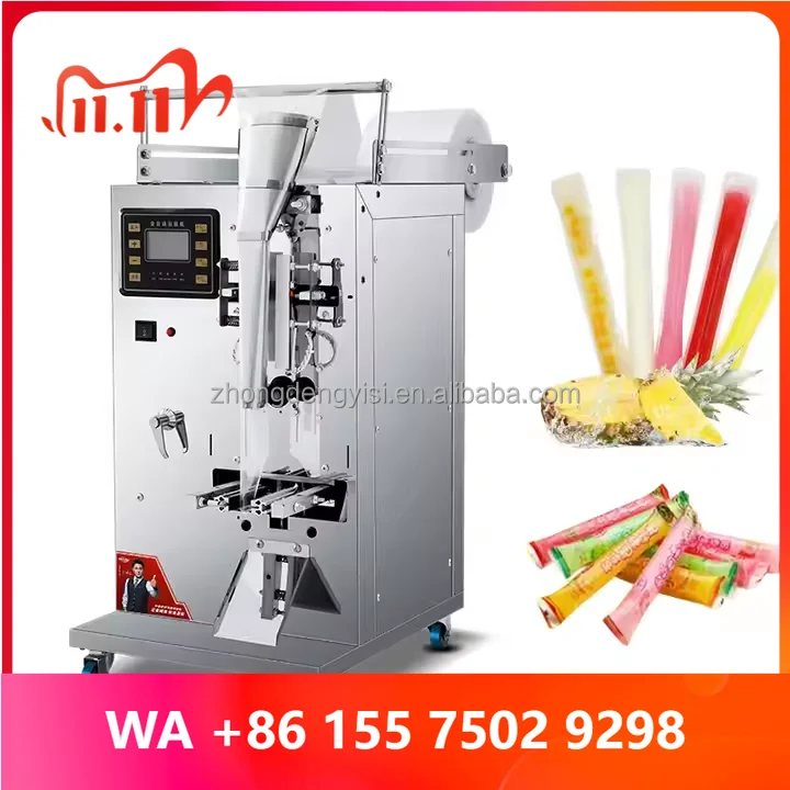 Small Automatic Packaging hine for Powder Particles Three-Sided Back-Sealing Food Bags for Beerage & Food Plastic Material