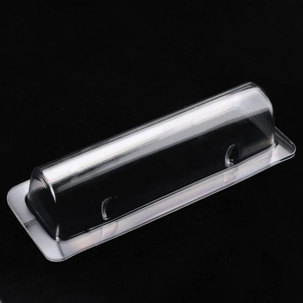 

60pcs Clear Balm Holder Transparent Cash Pouch Pvc Plastic Dome Wallet For Money Lip Gloss Cards Container Durable