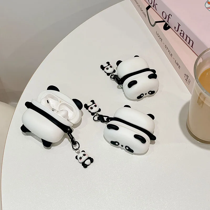 Apple Airpods 1/2/3用の3Dシリコンケース,Airpods Pro 2用の超かわいいケース