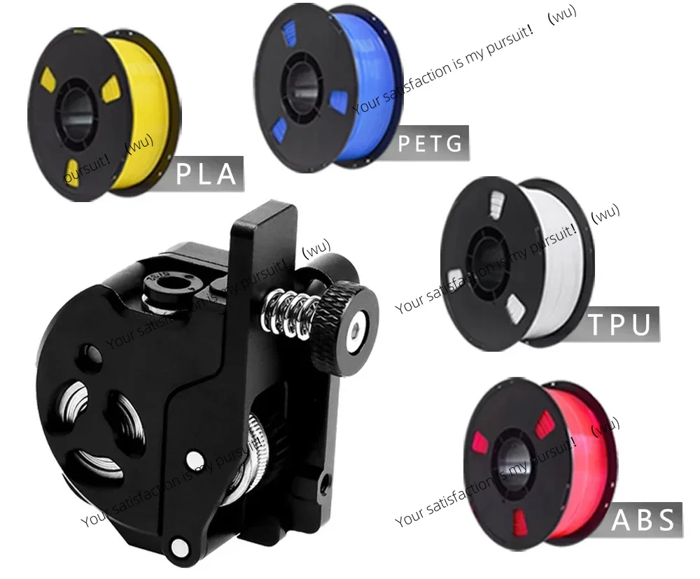 for Max Extruder Upgrade K1 Series Extruder Direct Drive Extruder Dual Gear Feeding Extrusion K1/ K1 Max/ K1C 3D Printer Parts