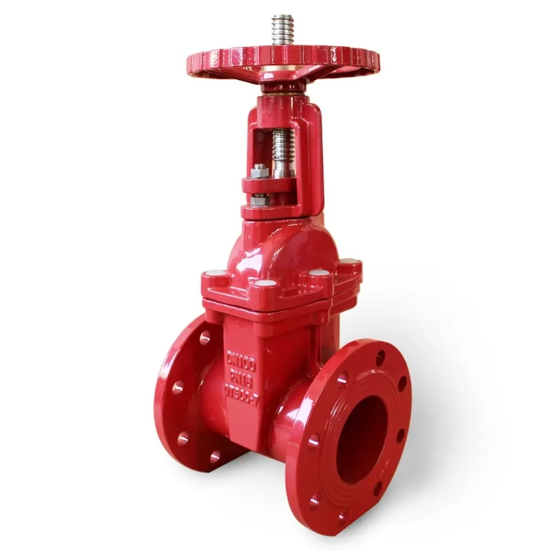 High Quality Pn10 Rising Stem Rising Spindle Gate Valve Dn250 Cast Iron, Ductile Iron Standard Water Manual Medium Temperature