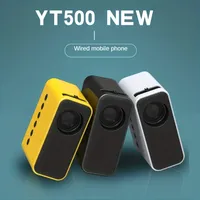 YT500 plug-in connection for mobile projector, home theater entertainment, compatible with Android/iOS/TV box/audio/TF/USB