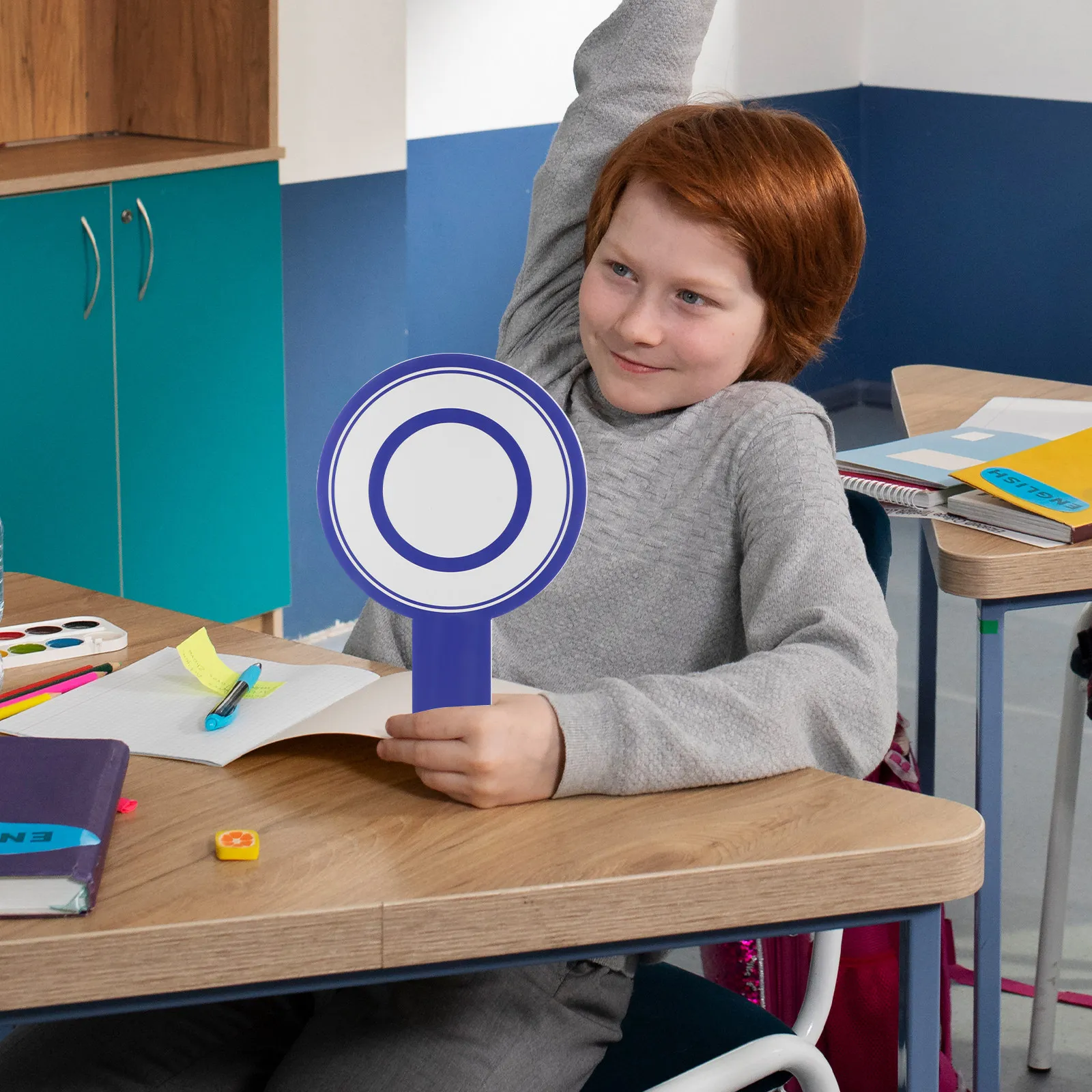 3pcs Voting Paddles for Classroom – Dry Erase True/False Boards, Student Interaction & Auction Teaching Supplies
