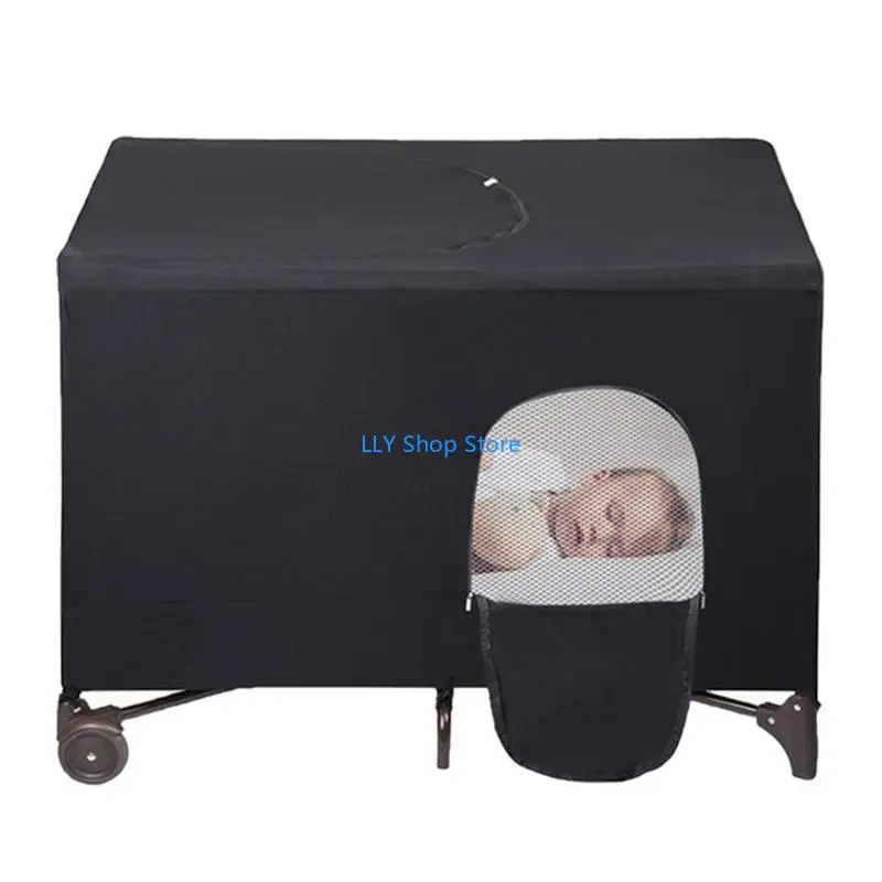 T8UD Dễ dàng lắp đặt Hộp che nắng cho Lều cũi trẻ với tính năng thoáng khí và làm tối màu