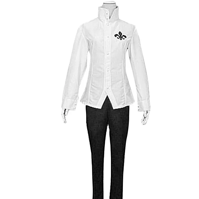 

P5 Yusuke Kitagawa Косплей Amamiya Ren JOKER Костюм Черные штаны Хэллоуин Вечеринка Полный комплект нестандартного размера