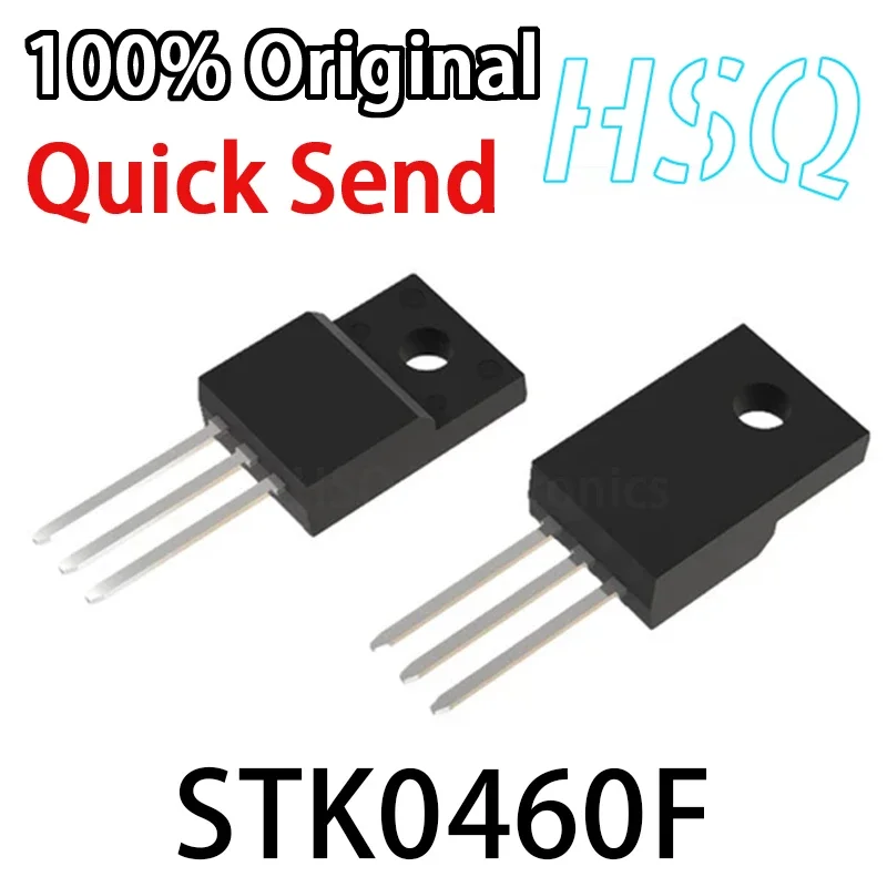 5PCS STK0460F STK0460 N Channel 4A 600V TO220 FET