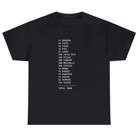 55 Burgers 55 Fries T Shirt Funny I Think You Should Leave Show Dank Meme Tee