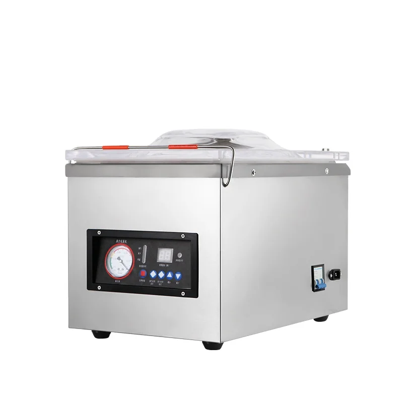 Dingli DZB-340 Vacuum Packing Machine Meat Packaging Heat Sealer for Food Packer