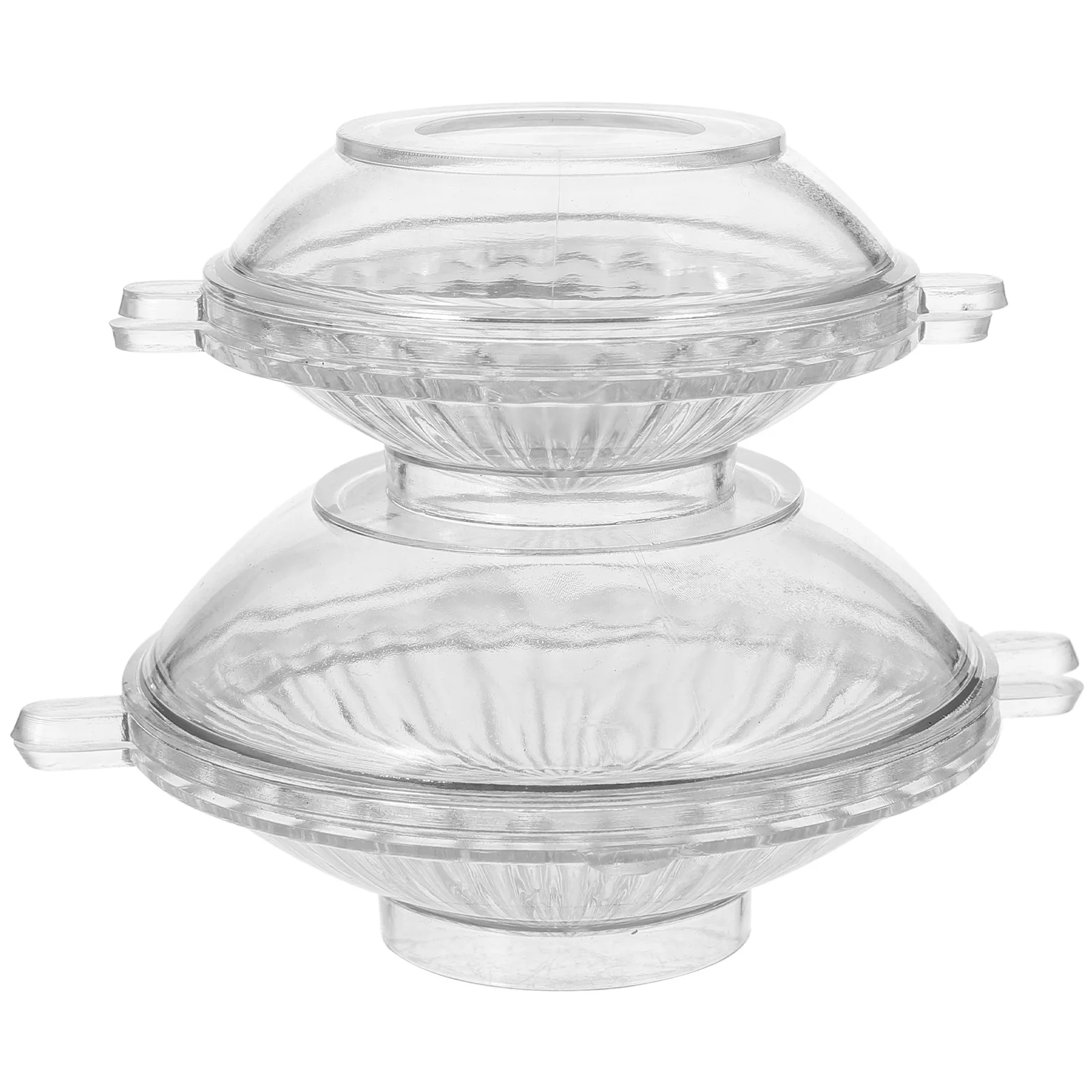 

2pcs Floating Cake Molds 5x2 8cm 7x3 6cm Plastic DIY Making Forms Reusable Scented Mold Craft Tools