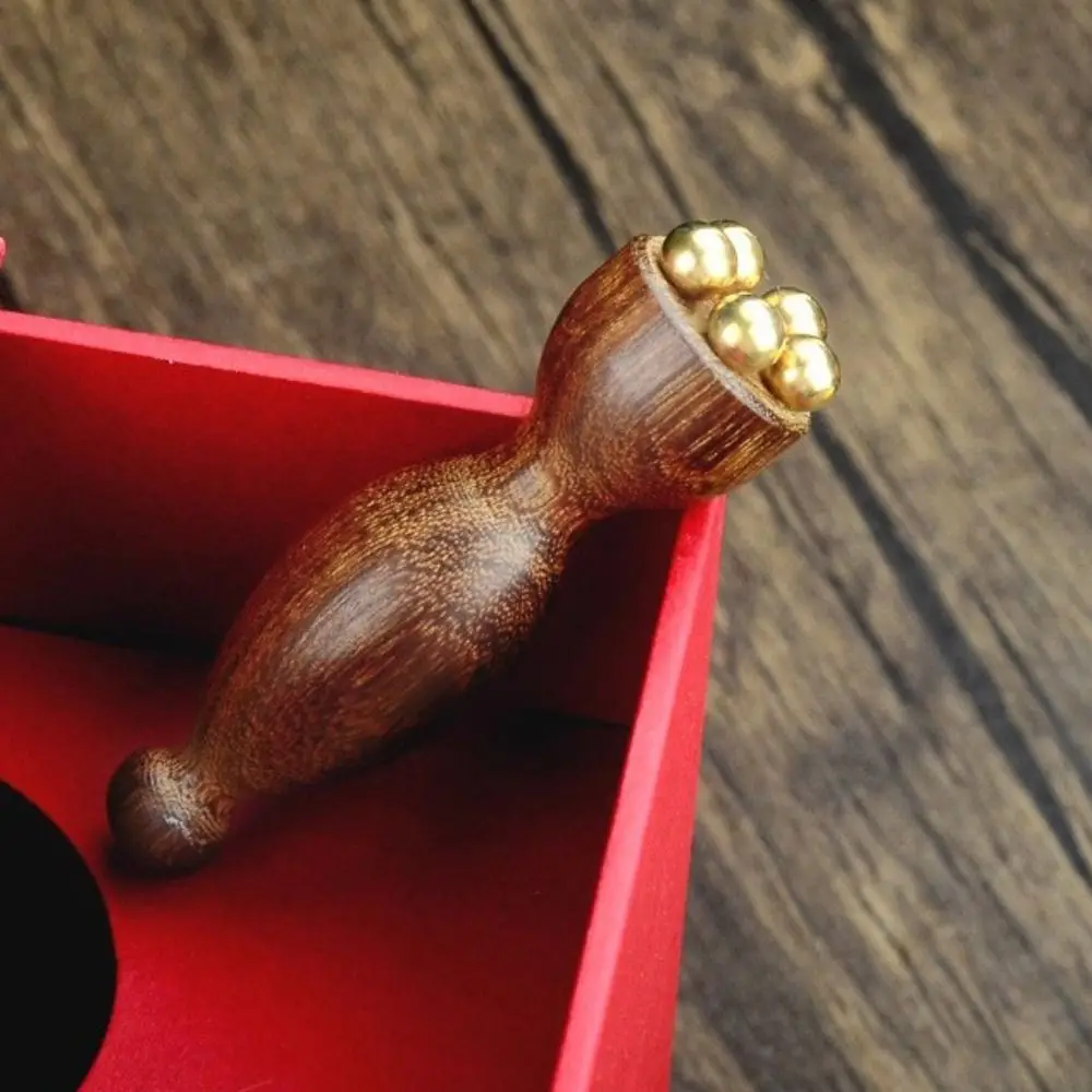 

Ручной массажер в форме стручка лотоса, многофункциональный точечный массажер для акупунктурных точек, гуаша, инструмент для подтяжки и подтяжки лица