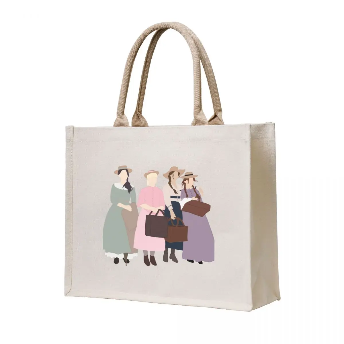 

Little March Girls Tote Bag hand bags shopping trolley bag custom bags