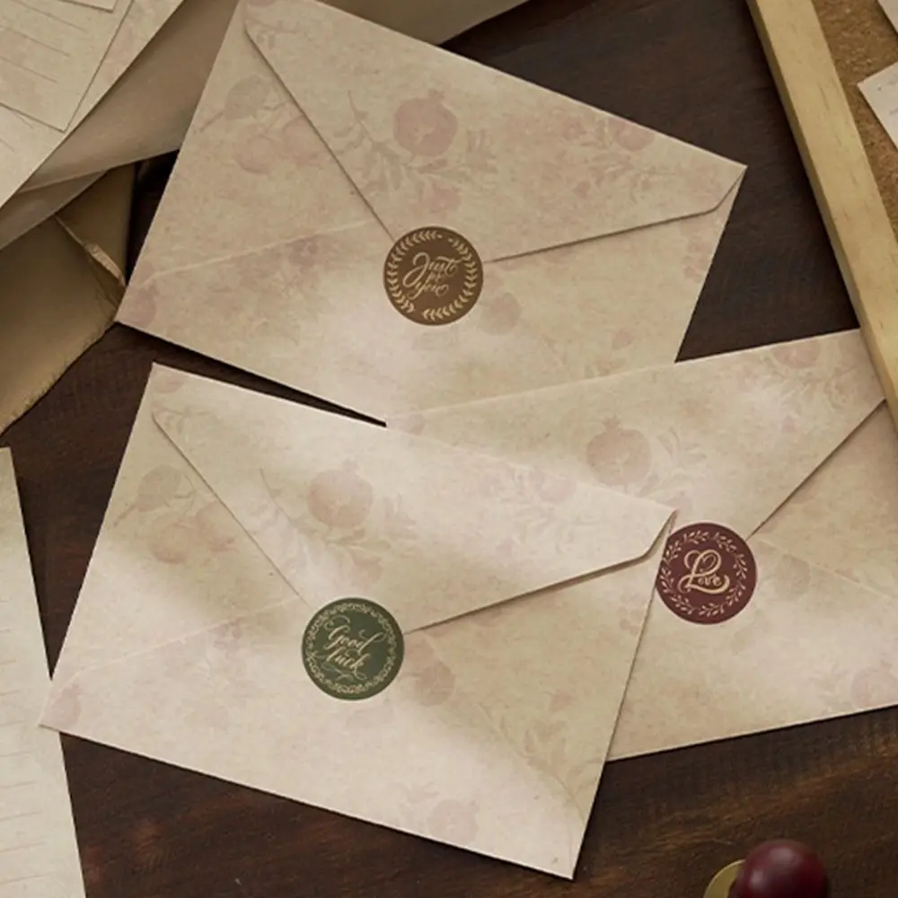 

6pcs/set Vintage Ancient Letters Envelope Literature Confession Love Letter Thank You Letter Blessing Letter Envelope