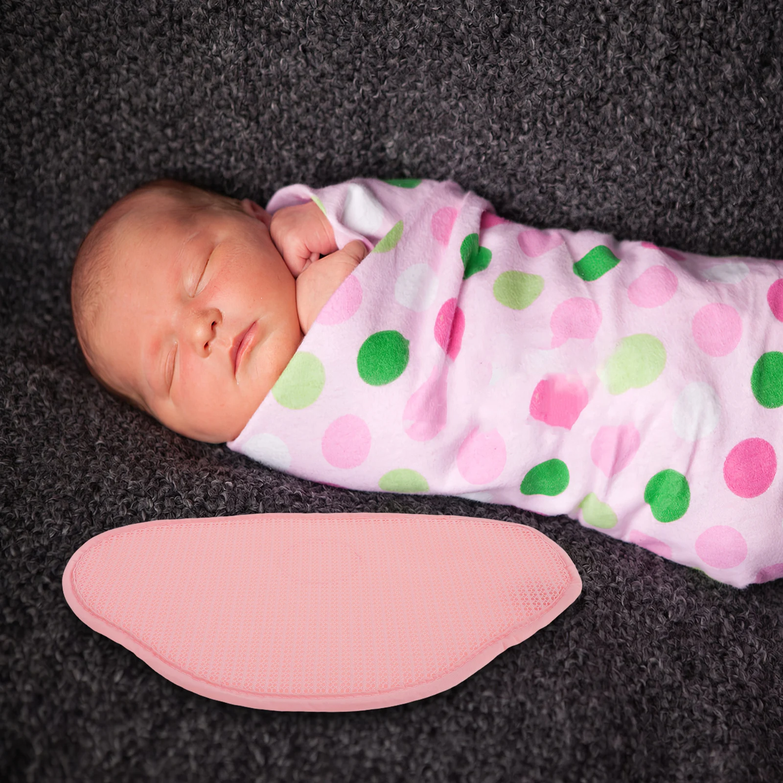 

Infant Pillow Cloud Flat Newborn Head Cushion Washable Breathable Pink Cartoon Child Toddler Bed Cooling Baby Pads Crib Pillows