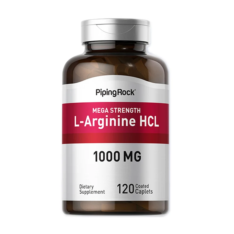 MEGA Strength L-arginine HCl 1000 mg 120 caplets