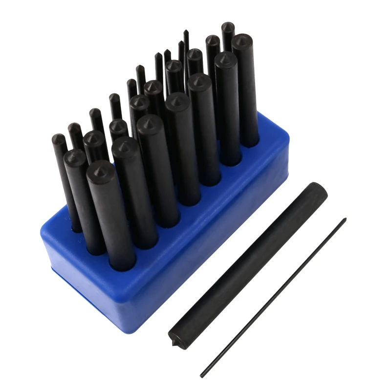 New Hole Transfer Punch Set for Steel Ransfer Punch Set,28 Piece,Heat Treated Alloy Steel,3/32 Inch-1/2 Inch