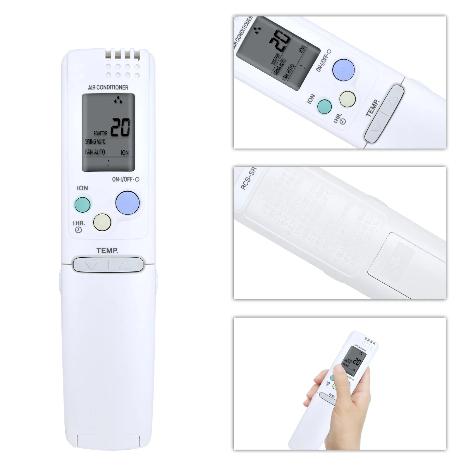 New Remote Control RCS-SR1 RCS-SR2 for Sanyo SAP-S22R KS1872 RCS-SR2 KS2472 air conditioner