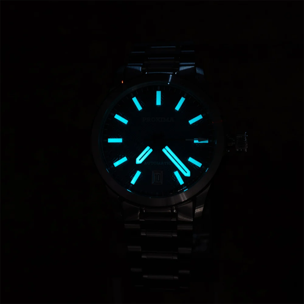 Proxima 2025 New Oil Pressure Dial Full Luminous 39mm Dive Watch