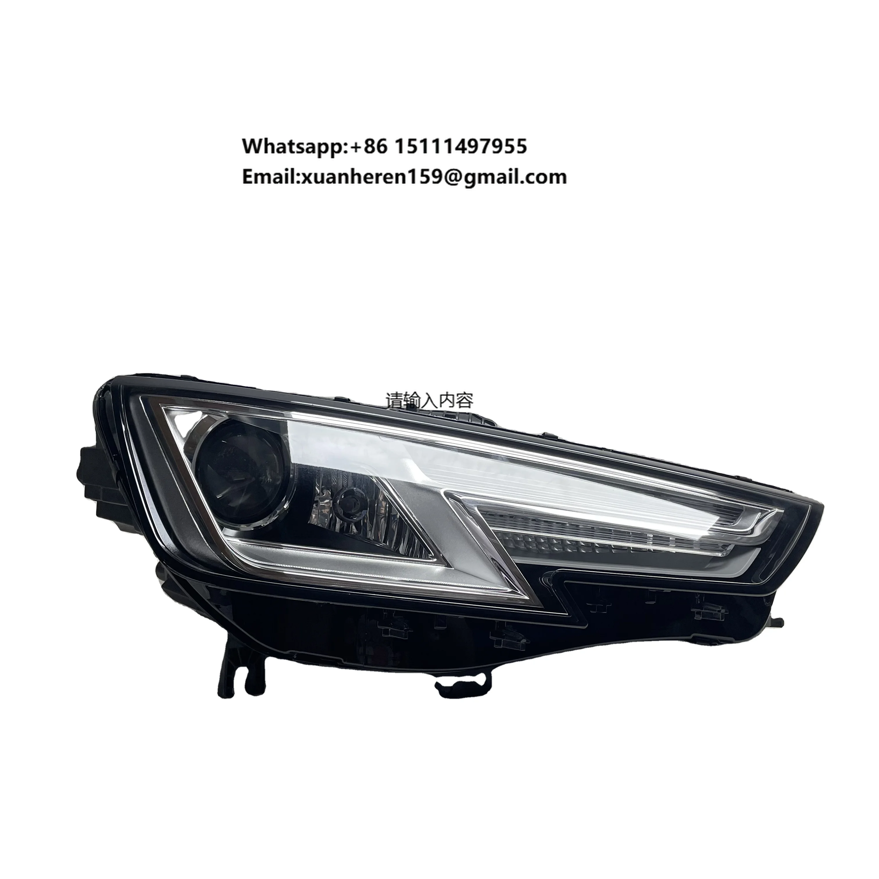 

2017-2019 High Quality Zhiguag for Audi A4 Original Hernia Headlights with 6000K Color Temperature 12V 36W 4000 Lm