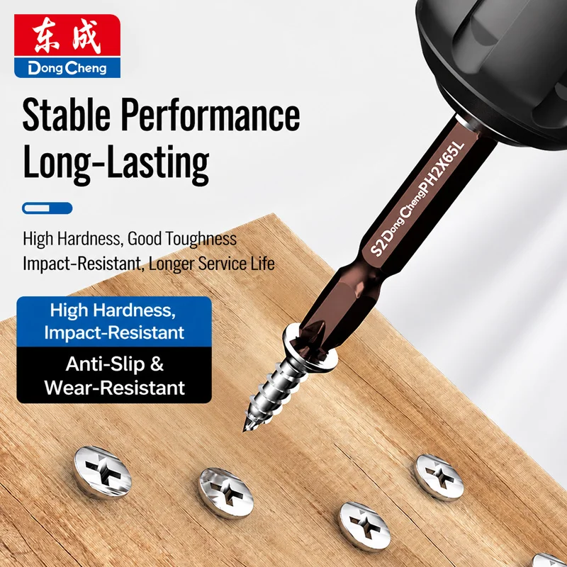 Phillips Screwdriver Bit Double Ended Magnetic PH2 S2 Alloy Steel Anti Rust 65 100 150 200 250 300mm Power Tool Accessory