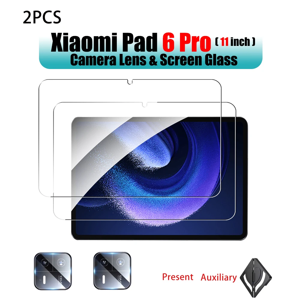 2pcs For Xiaomi Pad 7 Pro 11.2 6 6s Pro 12.4 Screen Protector Tempered Glass For Mi Pad 7 Pro 6 6s Protective Film Accessories