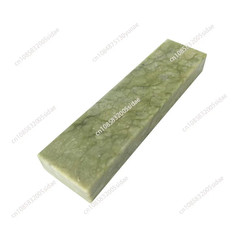 8*2*1 Inches Knife Sharpening Stone Natuarl Emerald 10000 Grit Sharpening Stone for Knives Polishing 200*50*25mm