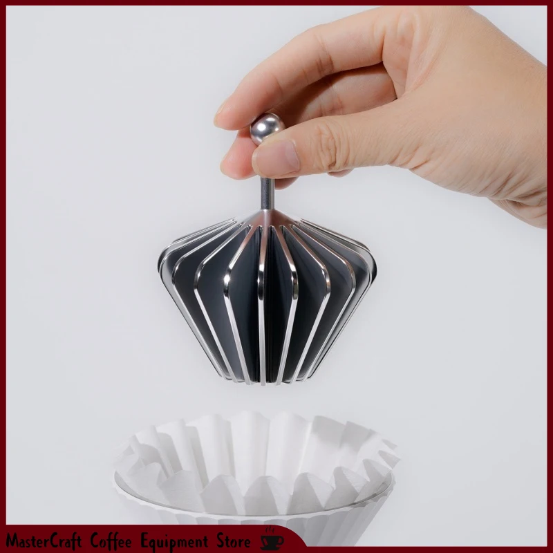In Stock Codale Metal Coffee Filter Press Paper Holder Reusable Hand Brew Coffee Maker Accessory For Home Office Cafe Use