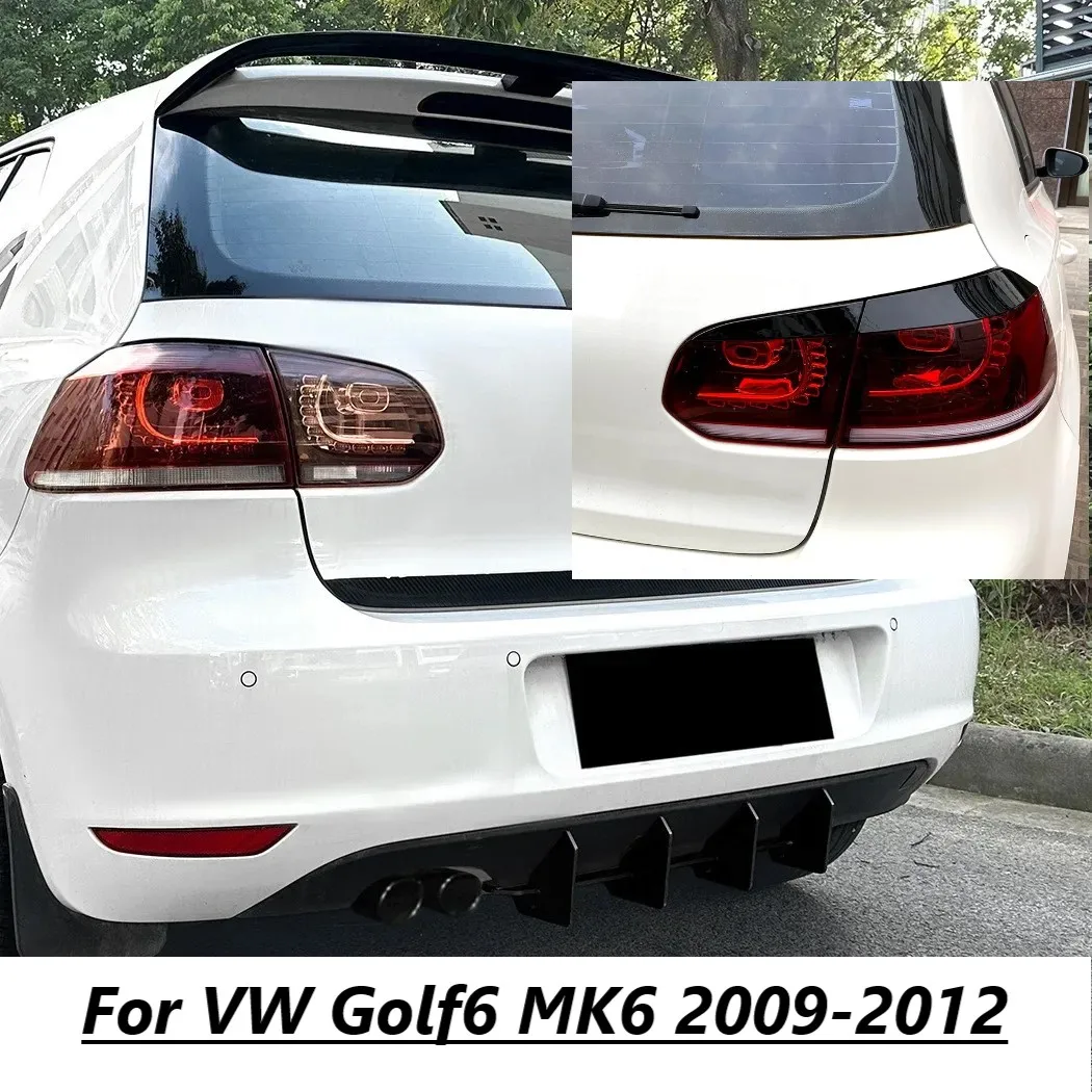 

Задняя фара автомобиля, крышка для бровей и век, накладка на фару, наклейки на фару для VW Golf 6 MK6 2009-2012, автомобильные комплекты кузова