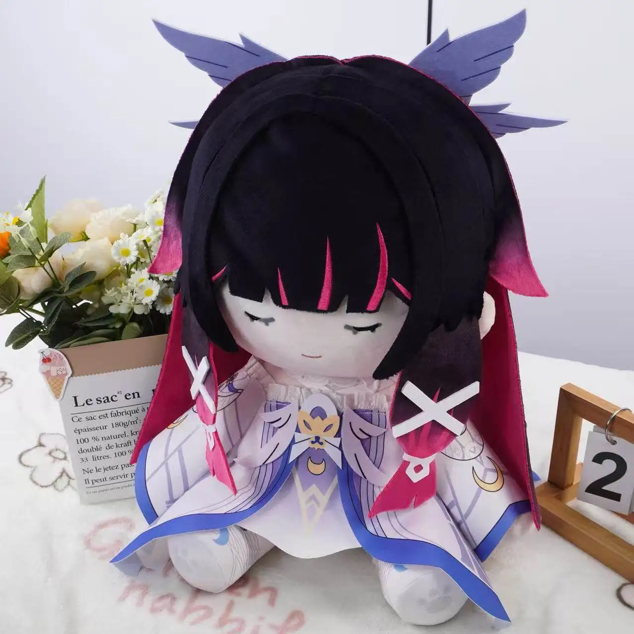 

Genshin Impact Columbina Hyposelenia 40cm Cartoon Figure Idol Plushies Pillows Girl Birthday Gift Lie on Your Pillow Cosplay