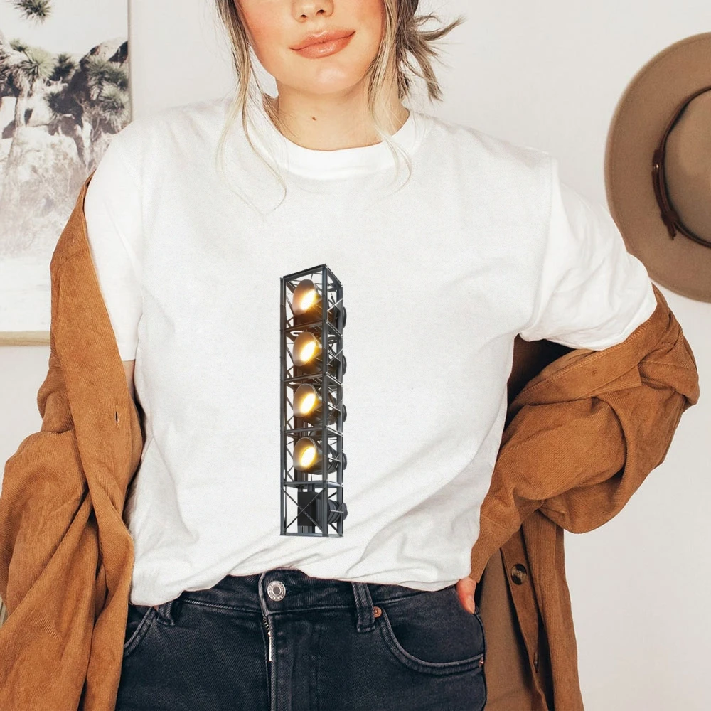 

Cotton T-shirt Vintage Casual Short Sleeve T-Shirt - Retro Design, Soft Cotton, Crew Neck, Distressed Details for Trendy Look