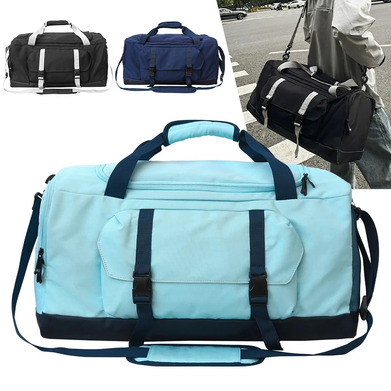 

Outdoor Fitness Bag Traveling Camping Large Capacity Shoes Compartment Dry-wet Separation Handbag Gym Training Sport Yoga Bags