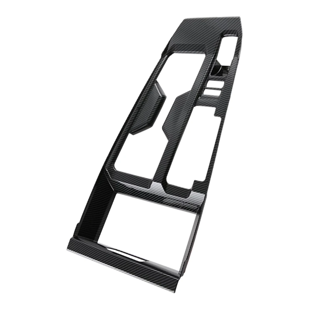 

Для Honda Accord 2023, левая карбоновая черная панель переключения передач, наклейка, отделка из АБС-пластика, аксессуары для интерьера автомобиля