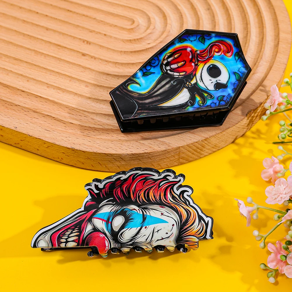 1 шт./2 шт. Коготь для волос с тематикой «Кошмар перед Рождеством Диснея».