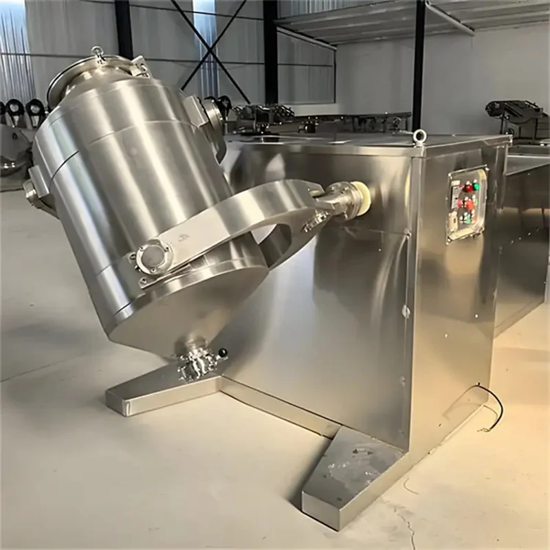 Lpmie Chemical Cereal Raw Gypsum Material Paddle 3D Powder Mixing Machine Detergent Powder Mixing Machine