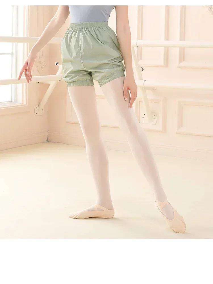 Balletbroek dames trainingskleding warming-up body dance elastische losse nieuwe dunne sauna zweten moderne dansshorts