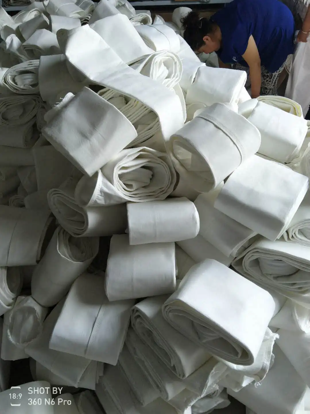 جديد مكافحة ساكنة كيس مرشح الغبار دائم النايلون PE PET غير المنسوجة إبرة ورأى طلاء لمرشح السائل جديد مكافحة ساكنة مرشح الغبار