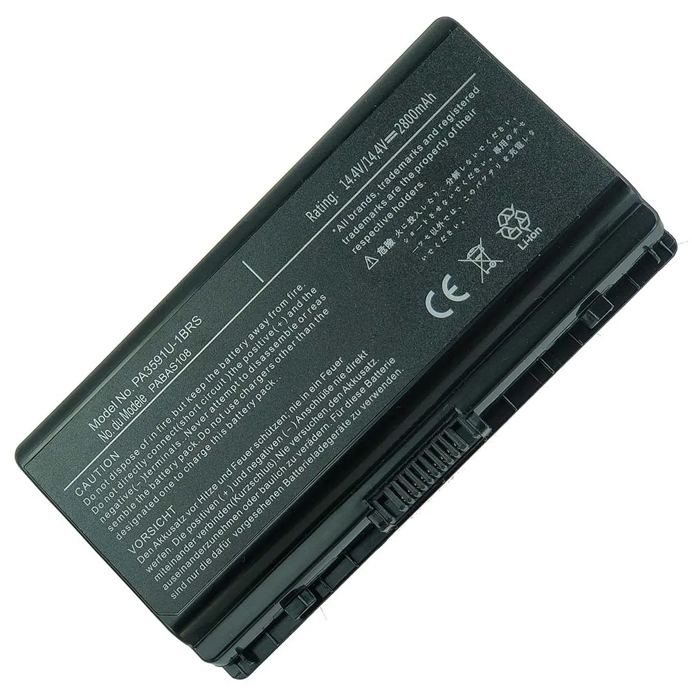 14.4v 2800mah Battery for toshiba Equium L40 PA3591U-1BAS PA3591U-1BRS L401L402 L40-15E L40-12T L40-12S L40-13E L45