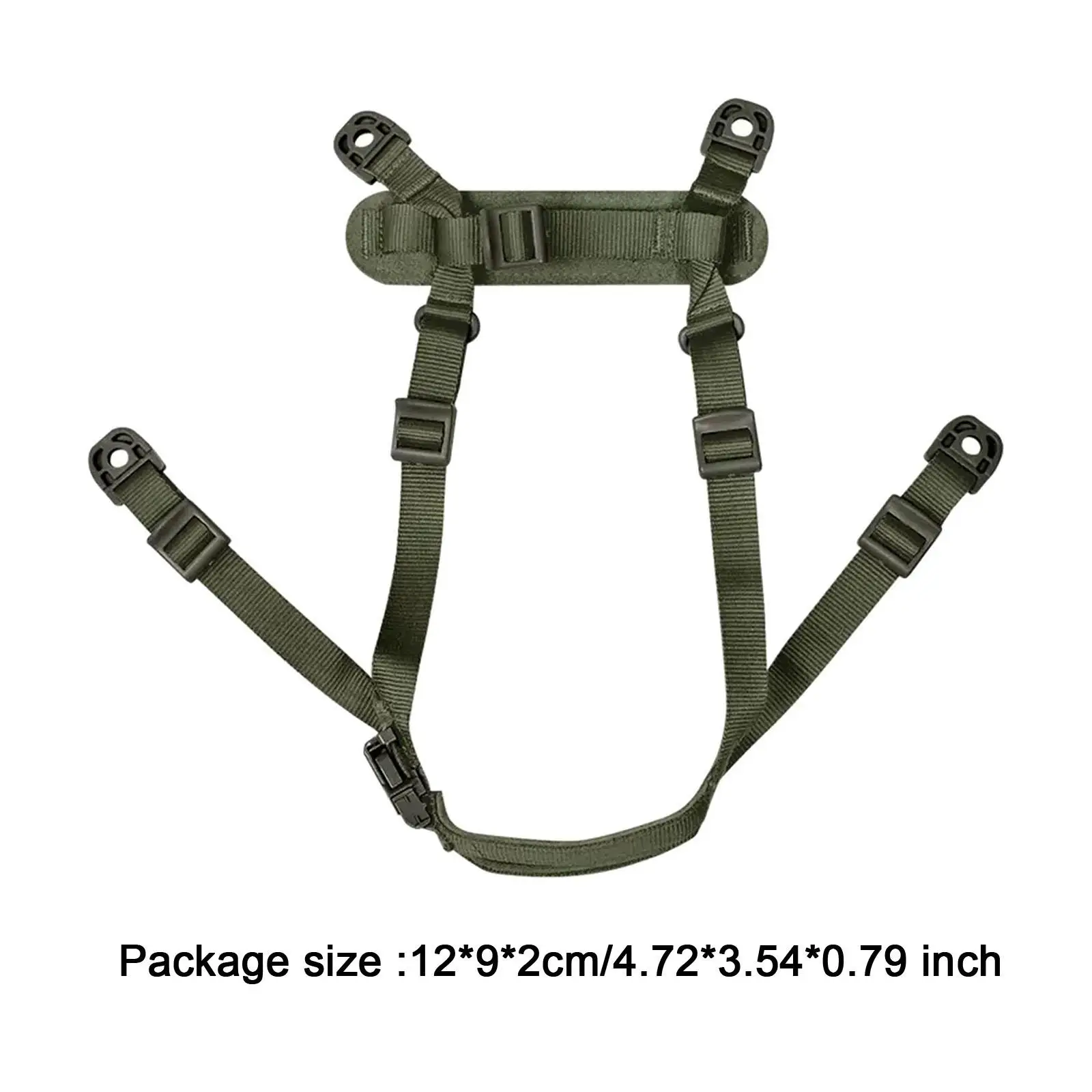 Helmet Chin Strap Comfortable Adjustable with Fixing Screws for M88