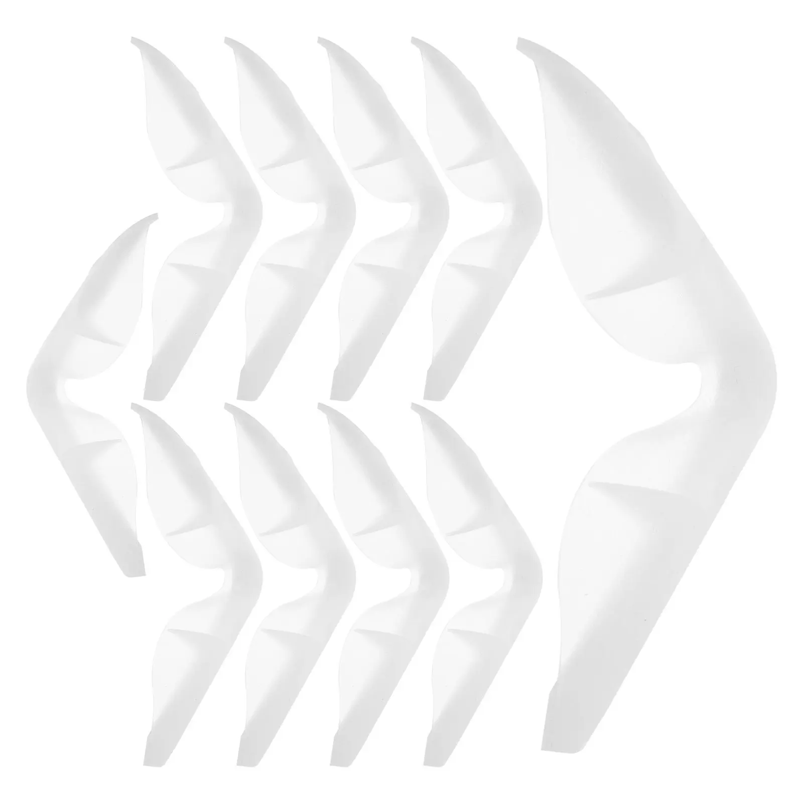 

10 шт. силиконовых накладок для носа, противотуманные подушечки для масок, герметизирующие накладки для защиты носа, уличные защитные полоски для масок