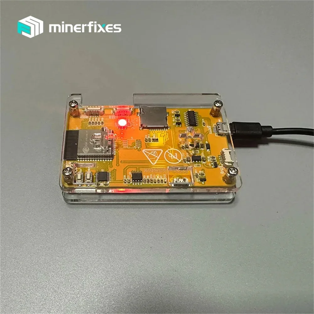 NerdMiner V2 2.8インチ 350kh/s BTCソロロトリーNerd miner暗号通貨ビットコインマイナー単独マイニングマシン -  AliExpress