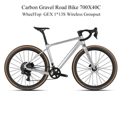 TWITTER 700X40C Carbon Gravel Bike WheelTop GEX 13S Wireless Electronic Shifting Road Disc hybrid Bicycle For Men Women