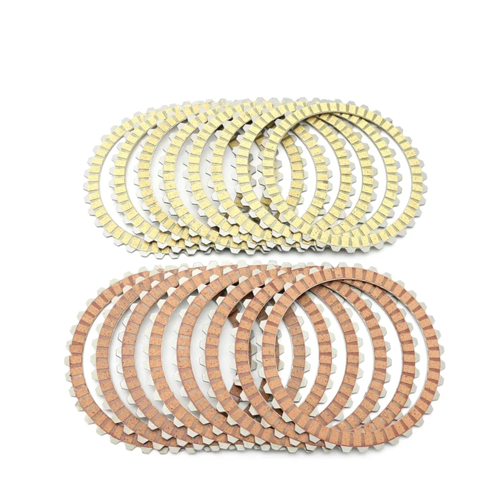 

For FXDB Dyna Daytona Sturgis FXDC Super Glide Custom 1992 FXDWG Dyna Wide Glide 1993-1997 Motorcycle Clutch Plate Friction Disc