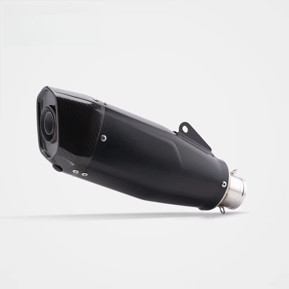 2021-2024 Blade Carbon Fiber Exhaust System Black Body Full Stainless Steel Retrofit/Upgrade Mouth Rear